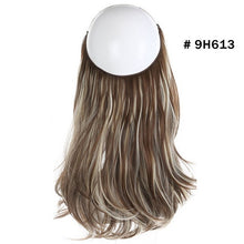 Carregar imagem no visualizador da galeria, Aplique Tiara Fio Invisível Cabelo Orgânico Fácil De Usar Igual Humano
