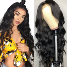 Carregar imagem no visualizador da galeria, Peruca Front Lace Ondulada Frisada 250 Gramas 55 Cm - Cabelo Humano