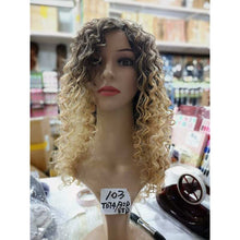 Carregar imagem no visualizador da galeria, Peruca Afro Orgânica Igual Cabelo Humano Cast/mel Wig