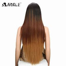 Carregar imagem no visualizador da galeria, Peruca Longa Ombre Cabelo Colorido Cabelo Orgânico