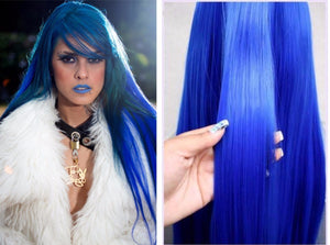 Aplique tic tac orgânico igual cabelo Humano 70 cm