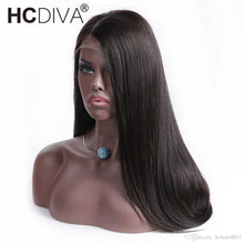 Carregar imagem no visualizador da galeria, Peruca Front Lace Diversas Cores 60 a 80 Cm - Cabelo Humano