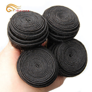 Cabelo Humano Preto 1 Tela Preto Liso