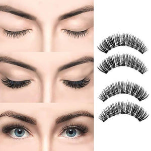 Cílios Magnéticos 25mm 3D Longa duração Fácil Aplicação Natural.