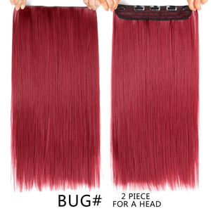 Aplique tic tac orgânico igual cabelo Humano 70 cm