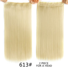 Carregar imagem no visualizador da galeria, Aplique tic tac orgânico igual cabelo Humano 70 cm
