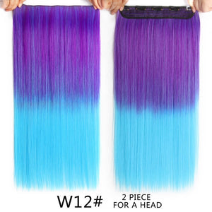 Aplique tic tac orgânico igual cabelo Humano 70 cm