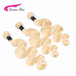 Cabelo Humano Loiro Claro 60 Cm 50 Gramas Ondulado 1 tela