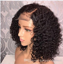 Carregar imagem no visualizador da galeria, Peruca Front Lace Cacheada Afro 50 centímetros 250 Gramas - Cabelo Humano